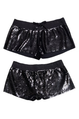 #144 Pink Victoria's Secret Booty Short Black | c. 210 | Size 8