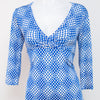 #100 Milly Top Blue | c. | Size 8