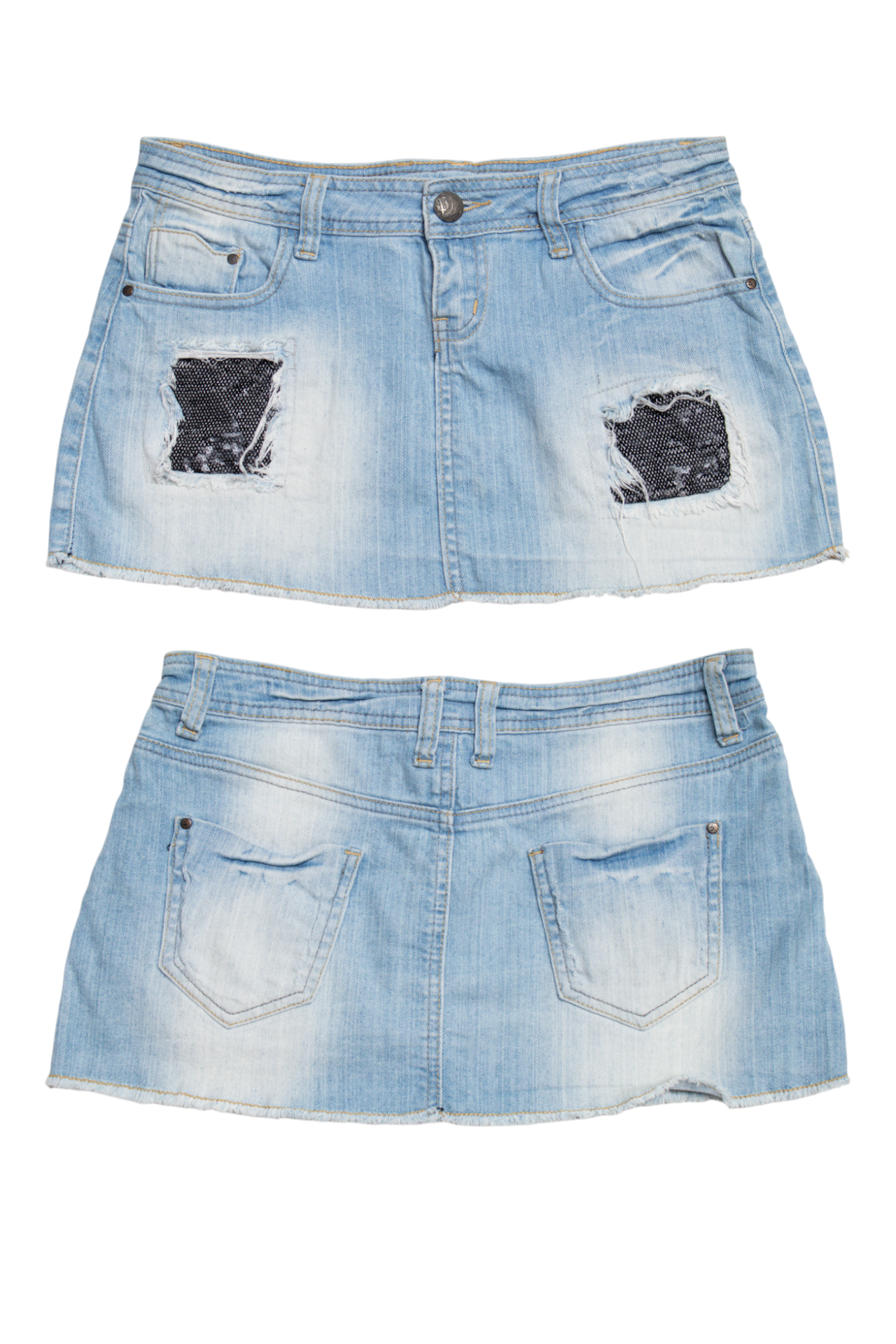 #159 D&g Young Skirt Blue | c. 203 | Size 6