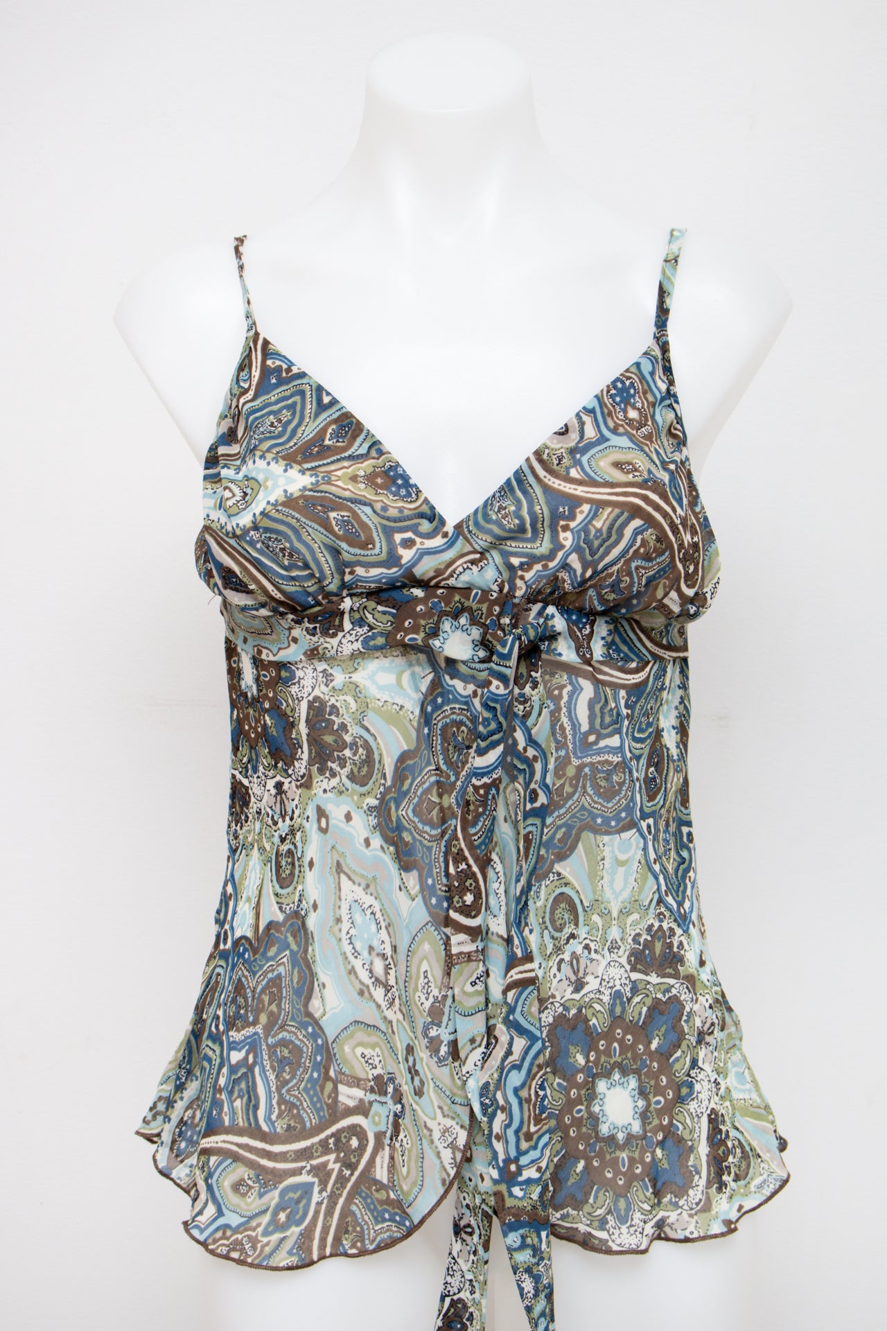 #21 A. Byer Cami Top Blue | c. 197 | Size 8