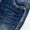 #012 Rock Revival Jeans Blue | c. 206 | Size 8