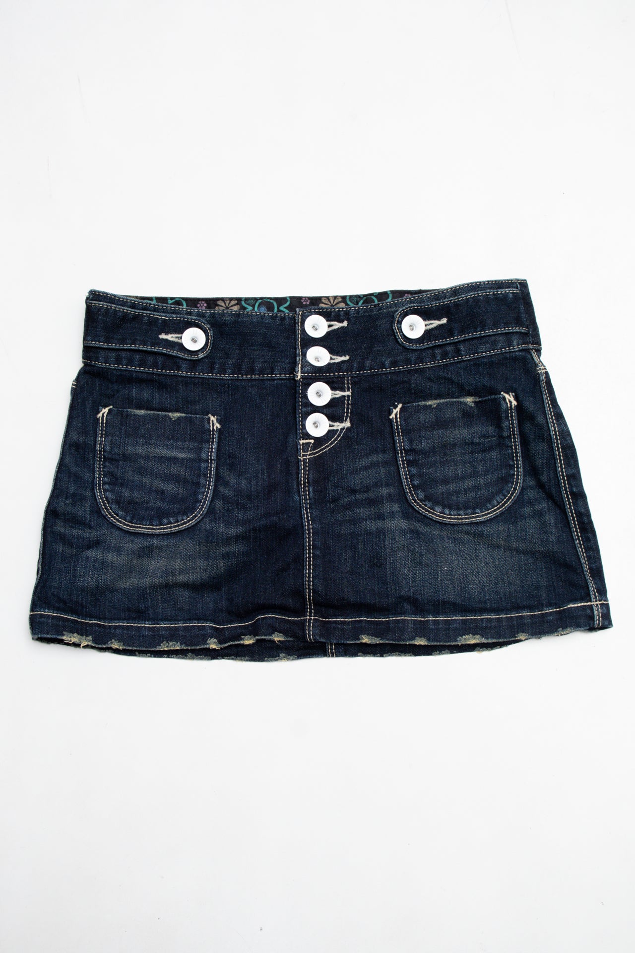 #133 Stooge Mini Skirt Blue | c. 210 | Size 6