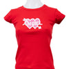 #086 Miss G. Paris T-shirt Red | c. 207 | Size 8