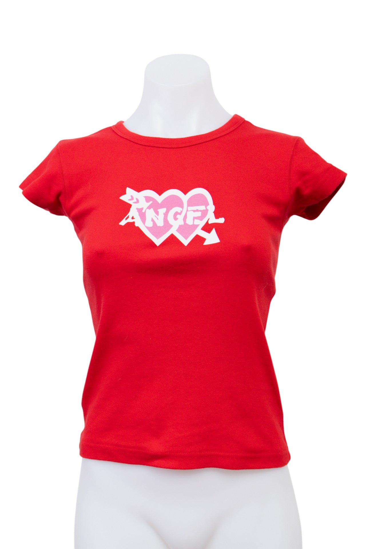 #086 Miss G. Paris T-shirt Red | c. 207 | Size 8