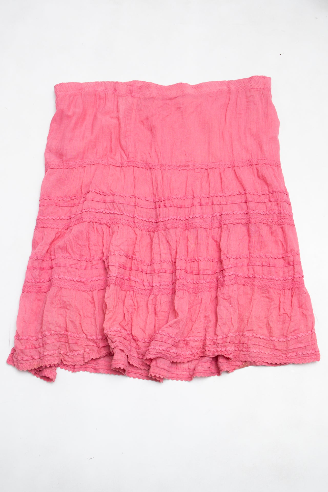 #112 Uniti Casuals Mini Skirt Pink | c. 201 | Size 16