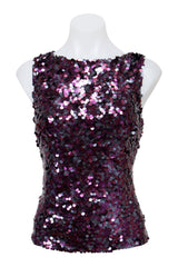 #058 Js Boutique Tank Purple | c. 210 | Size 10