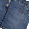 #058 10 Mini Skirt Blue | c. 204 | Size 14
