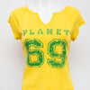 #66 T-shirt Yellow | c. 196 | Size 10