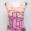 #088 Custod's Barcelona Tank Top Pink | c. 202 | Size 8