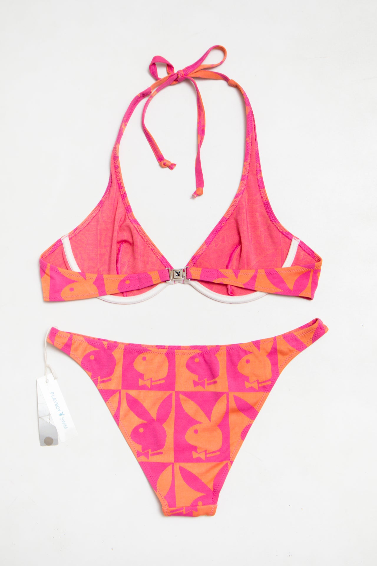 #35 Playboy Swim Bikini Pink | c. 185 | Size 8/10