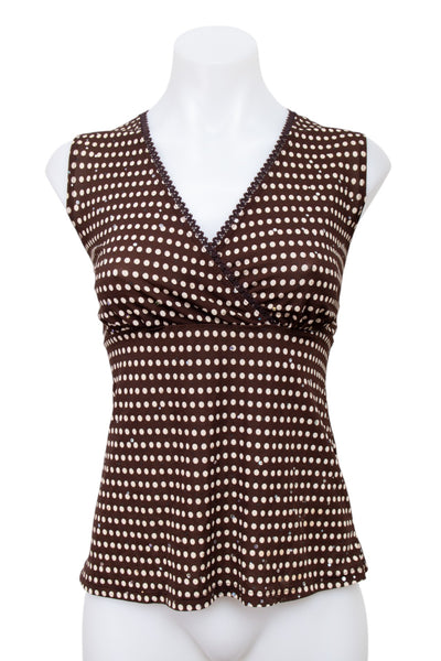 #95 Julie's Closet Cami Top Brown | c. 198 | Size 8/10