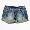 #189 Sport Booty Short Blue | c. 209 | Size 8