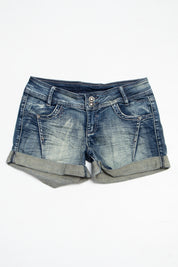 #189 Sport Booty Short Blue | c. 209 | Size 8