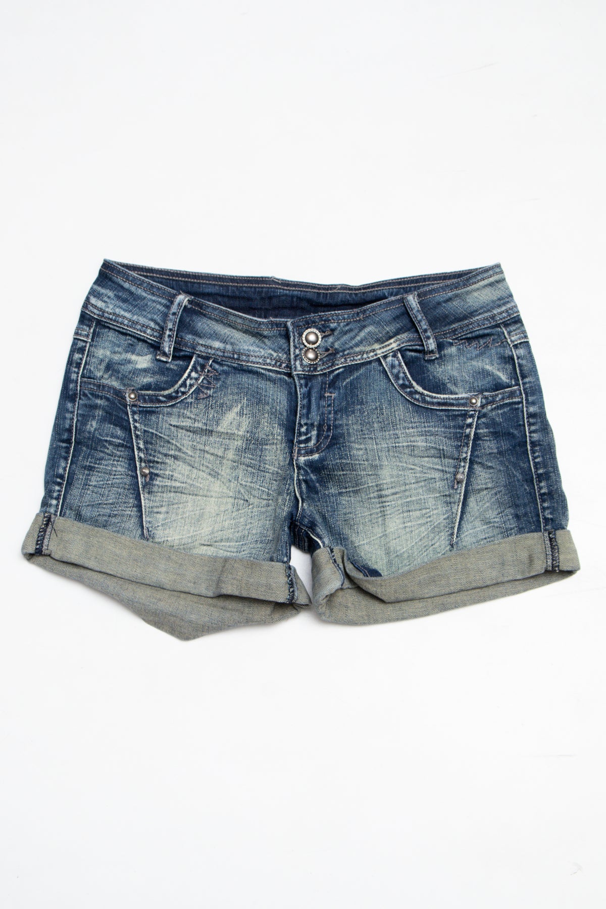 #189 Sport Booty Short Blue | c. 209 | Size 8