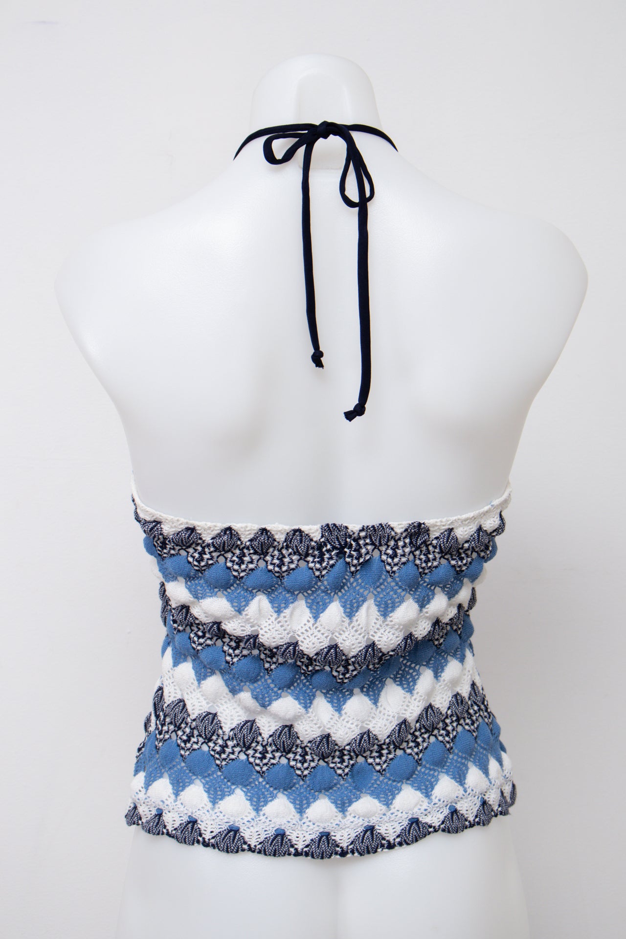 #007 Hourglass Cami Top Blue | c. 204 | Size 8