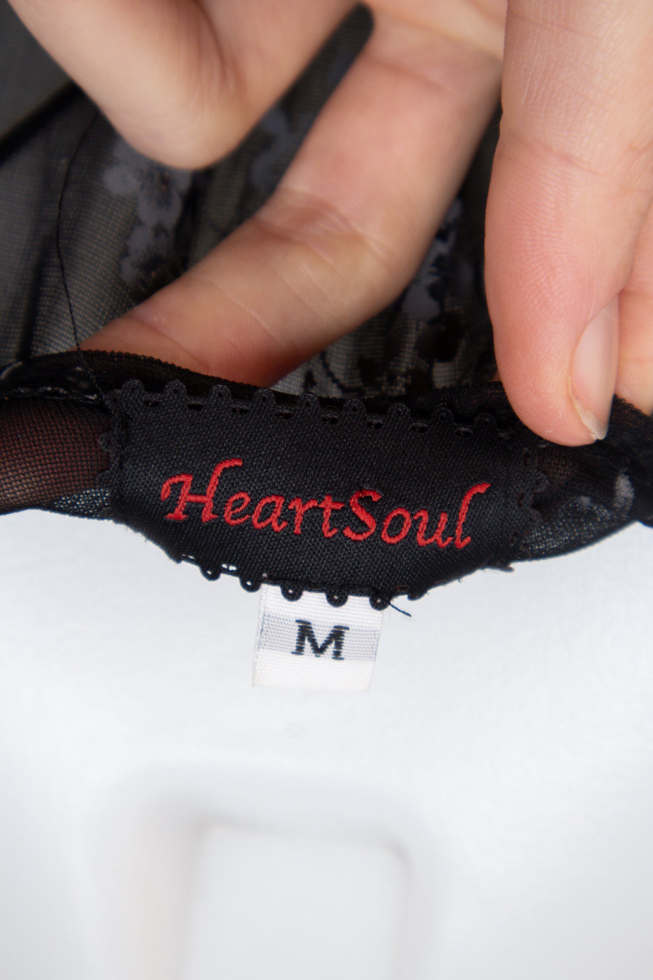 #114 Heartsoul T-shirt Black | c. | Size 8