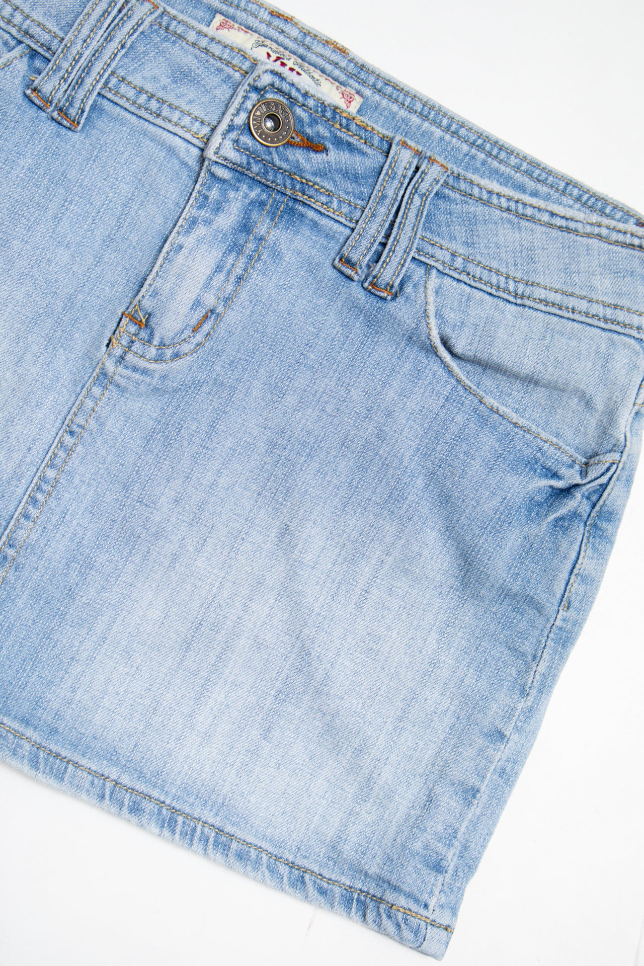#198 Ymi Mini Skirt Blue | c. 192 | Size 31.5