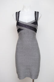 #165 Wiya Dress Gray | c. 212 | Size 10