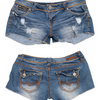 #107 Almost Famous Shorts Blue | c. 204 | Size 8