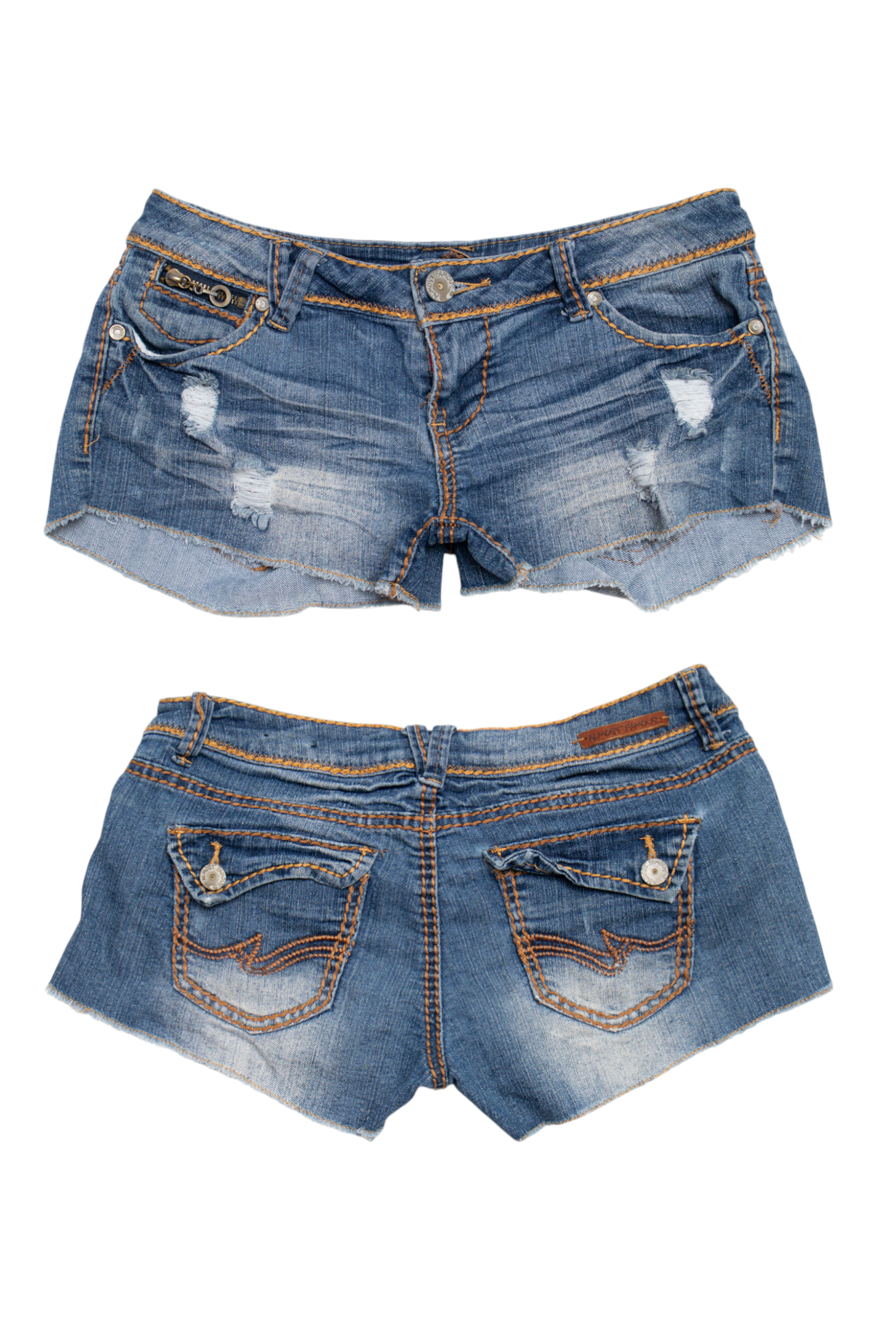 #107 Almost Famous Shorts Blue | c. 204 | Size 8