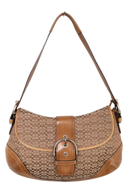 #191 Coach Shoulder Bag Brown | c. 189 | Size