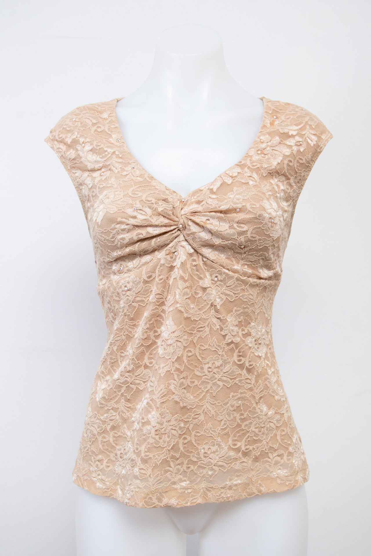 #046 Rampage Camisole Top Beige | c. 207 | Size 14