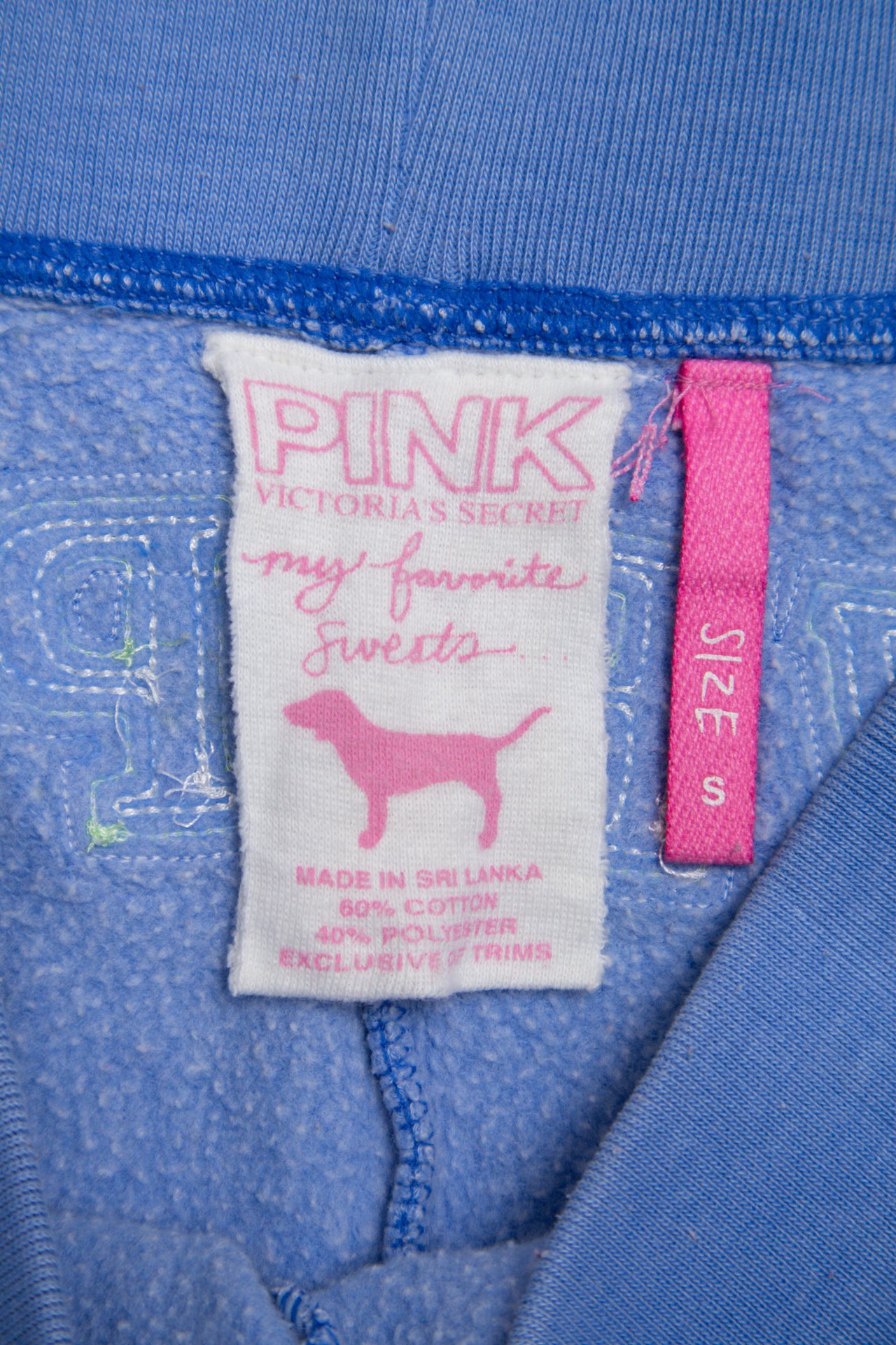 #163 Pink Victoria's Secret Shorts Blue | c. 196 | Size 10