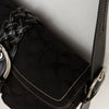 #211 Coach Shoulder Bag Black | c. 194 | Size
