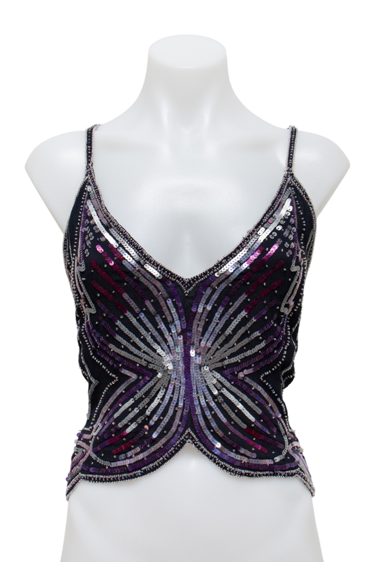 #85 Cami Top Black | c. 191 | Size 10/12