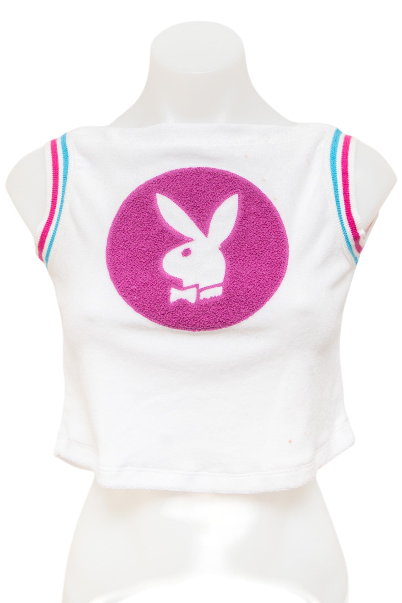 #19 Playboy Swim T-shirt White | c. 185 | Size 10
