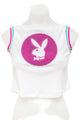 #19 Playboy Swim T-shirt White | c. 185 | Size 10