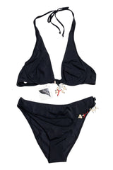 #098 Deadstock Lycra Bikini Black | c. 213 | Size 8