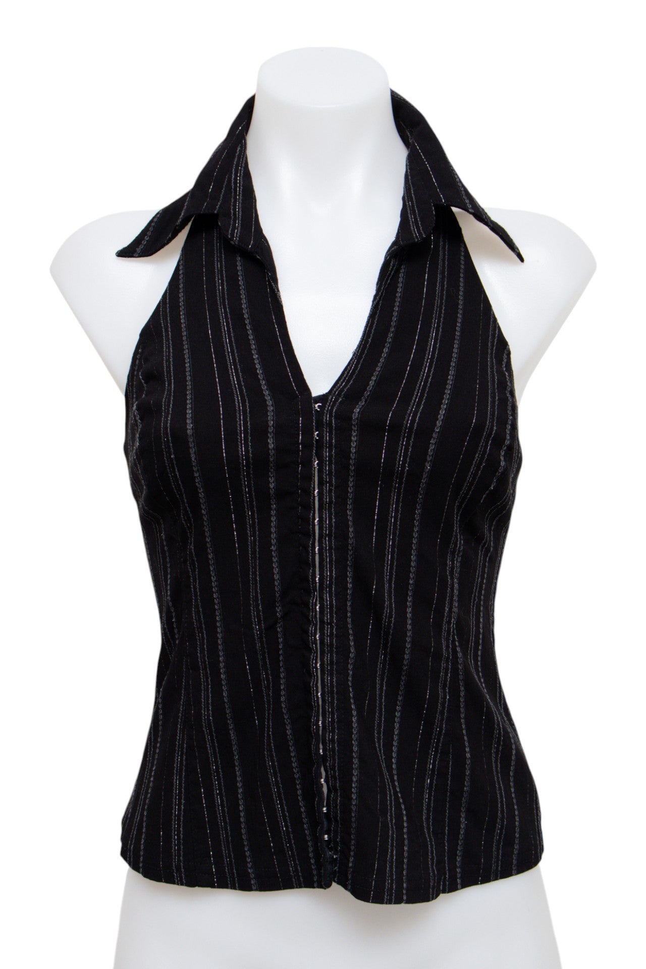 #026 Pimkie Halter Top Black | c. 203 | Size 10