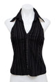 #026 Pimkie Halter Top Black | c. 203 | Size 10