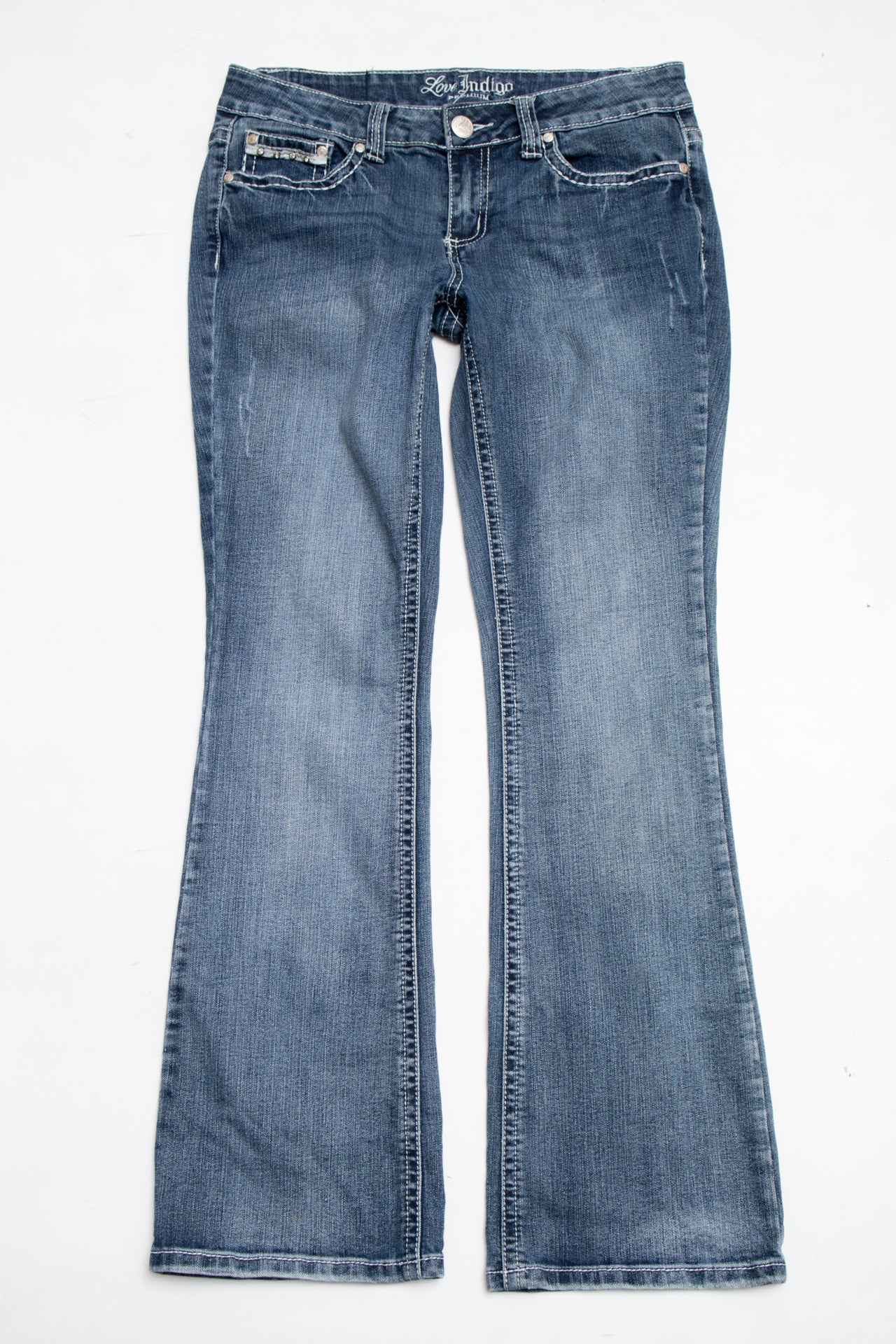 #002 Love Indigo Jeans Blue | c. 206 | Size 8