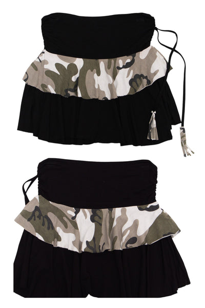 #174 Mini Skirt Black | c. 188 | Size 6/8