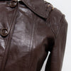 #107 Fashion Avenue Leather Corp. Pants Brown | c. 192 | Size 8