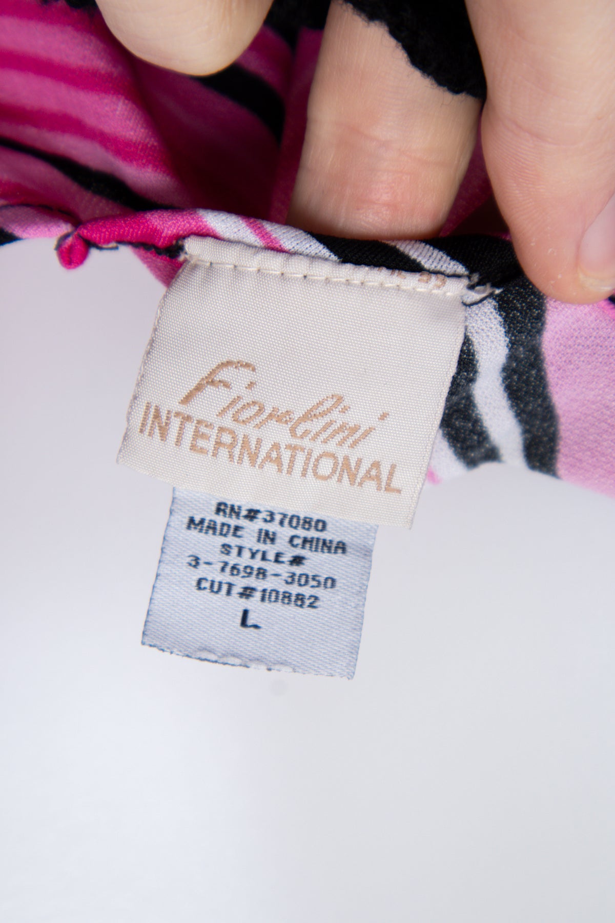#078 Fiorrelimi International Camisole Top Pink | c. 207 | Size 12
