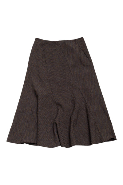 #163 Dressbarn Skirt Brown | c. 197 | Size 8