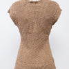 #095 Axcess A Liz Claiborne Company Camisole Top Brown | c. 207 | Size 10