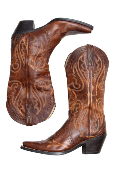 #192 ATS Boots Brown | c. 201 | Size 7