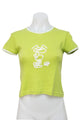 #088 Anthea T-shirt Yellow | c. 199 | Size 8/10