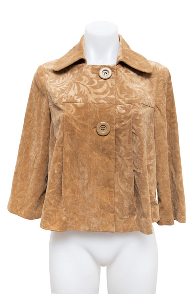 # Rqt Petite Jacket Brown | c. 192 | Size 8