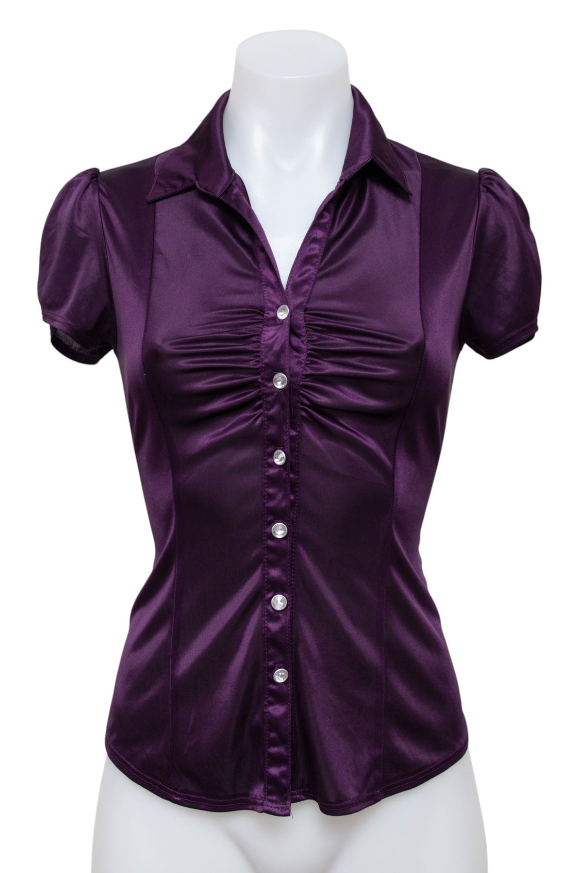 #054 La Scala Short Sleeve Purple | c. 209 | Size 6/8