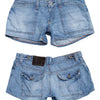 #182 Polo Jeans Company Booty Short Blue | c. 209 | Size 8