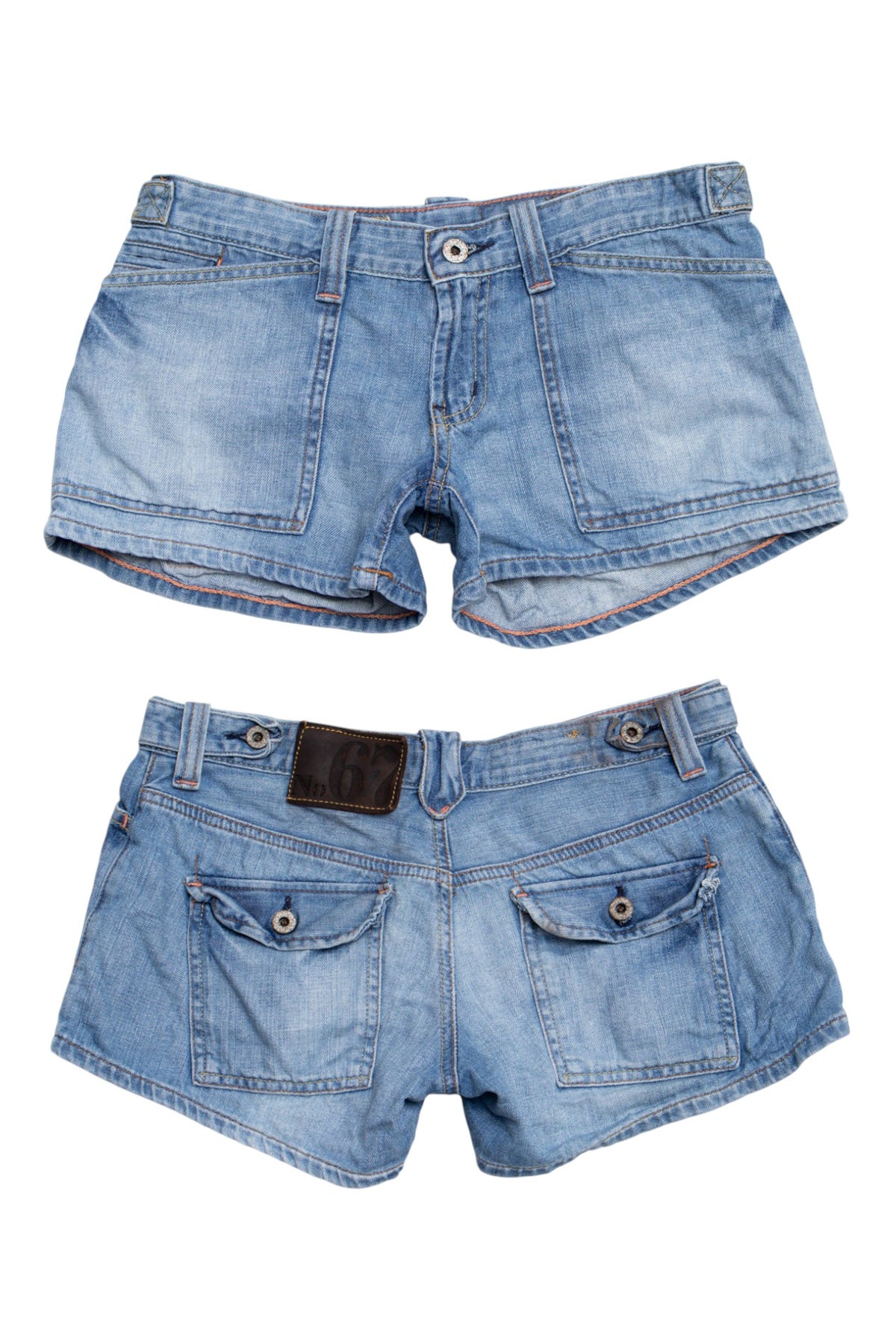 #182 Polo Jeans Company Booty Short Blue | c. 209 | Size 8