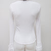 # Black Heart Cami Top White | c. 194 | Size 8