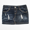 #074 Almost Famous Mini Skirt Blue | c. 204 | Size 8