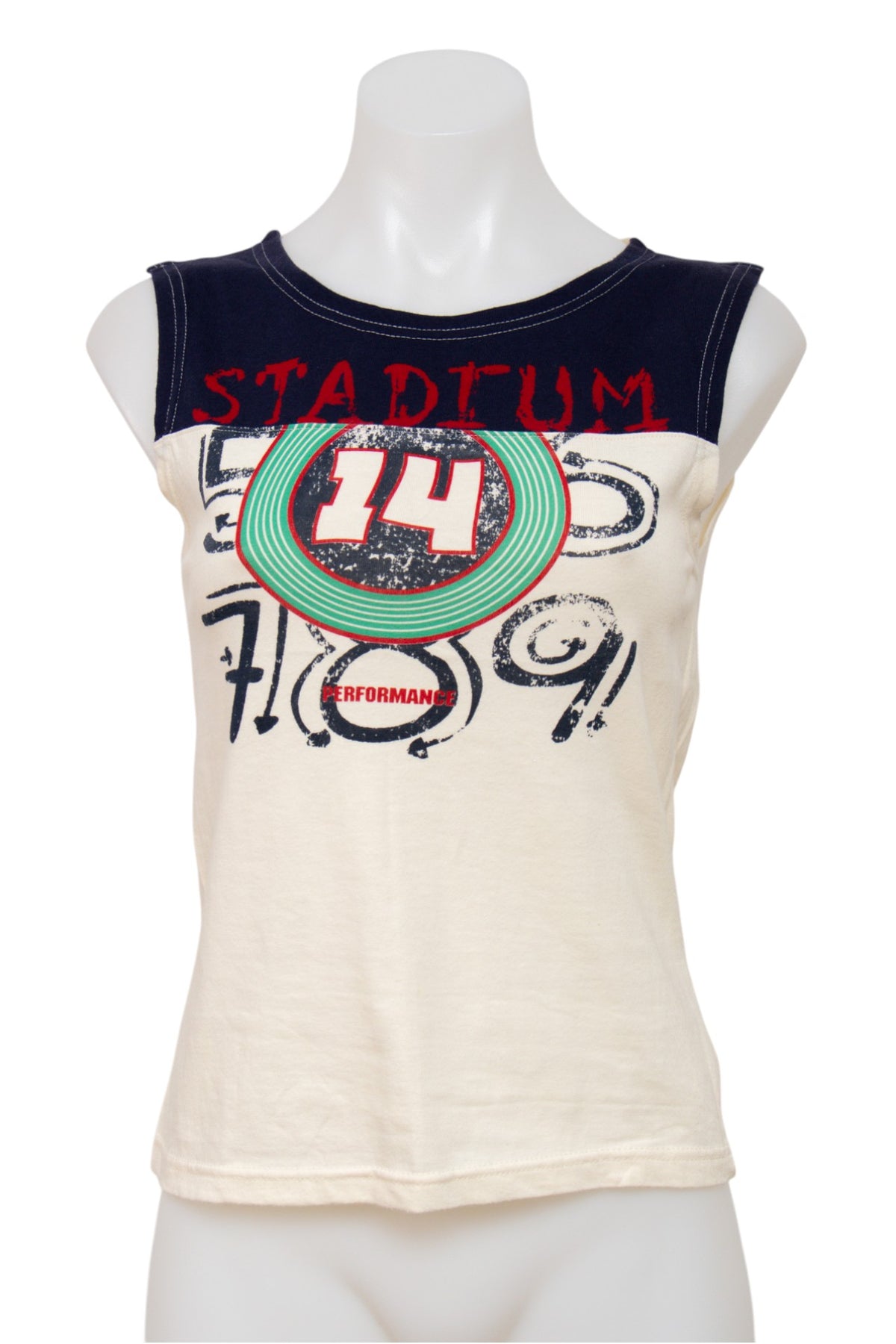 #072 Etam T-shirt White | c. | Size 10/12