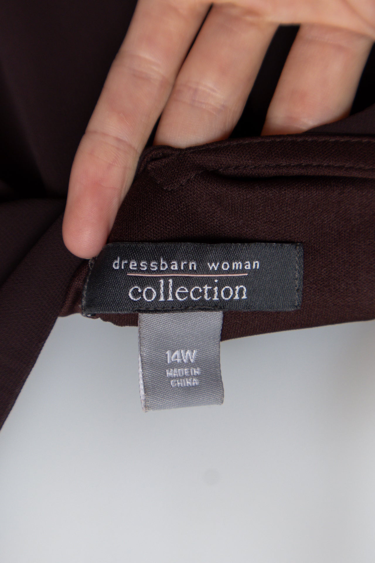 #178 Dressbarn Woman Collection Camisole Black | c. 180 | Size 14